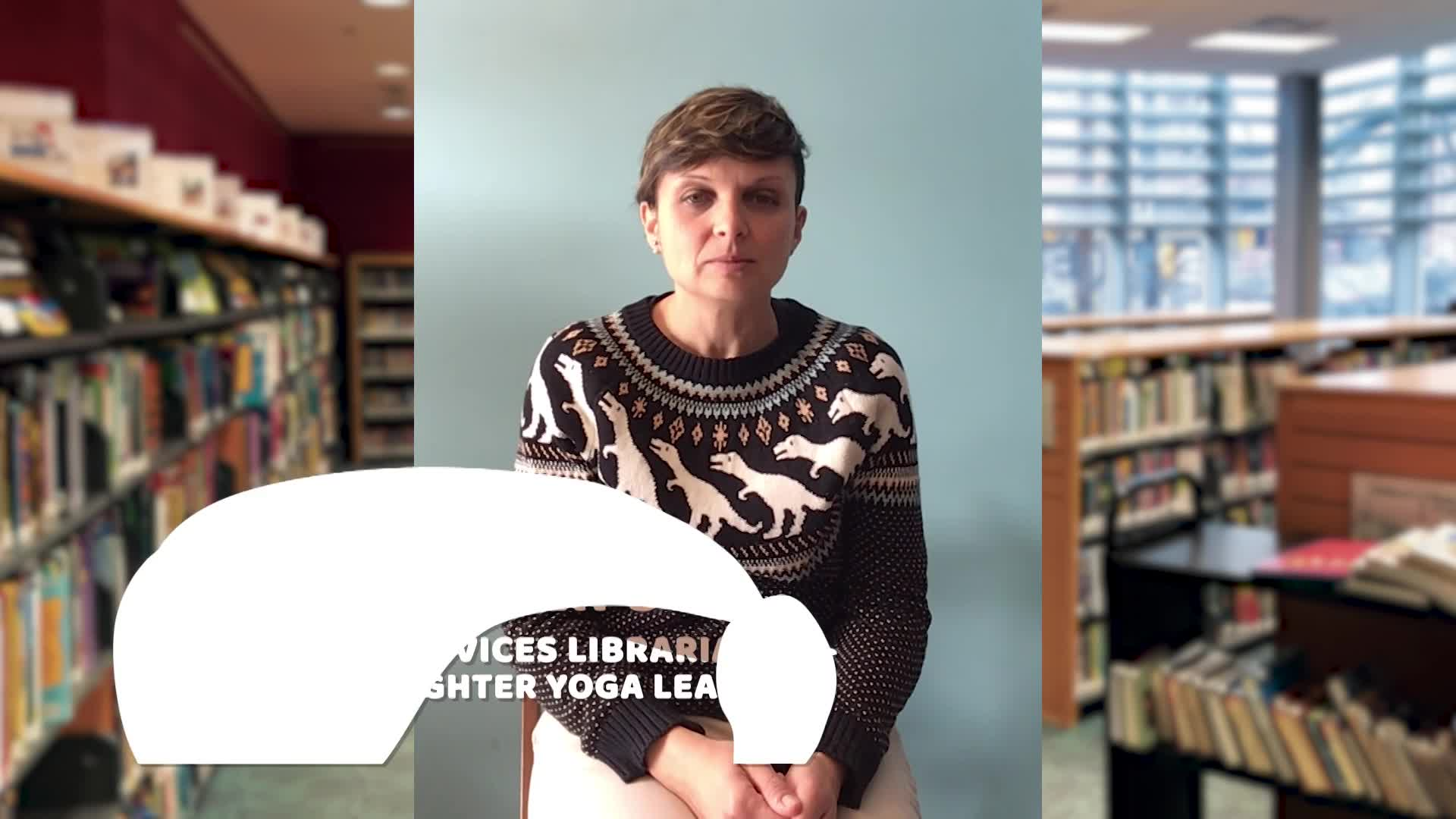 Thumbnail image for Laughter Yoga with  NPL Children's Librarian Jessica Phillips