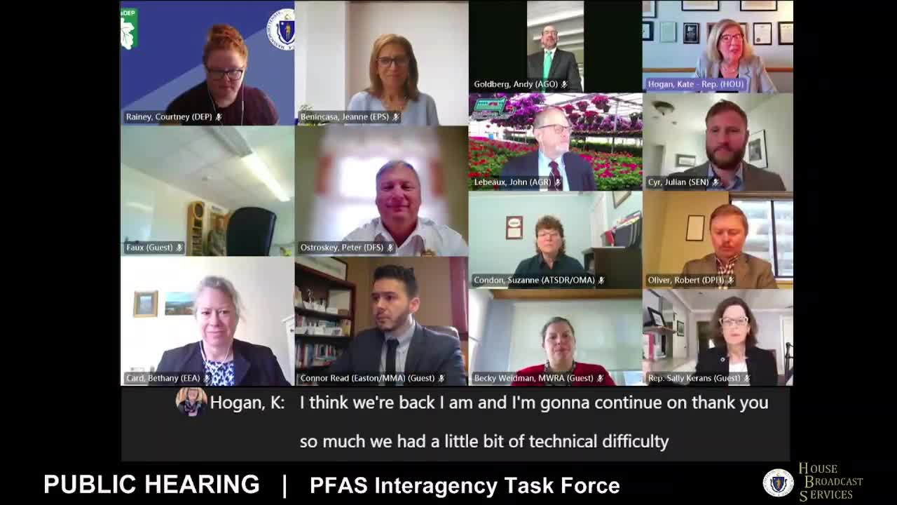 Thumbnail image for PFAS Interagency Task Force Meeting: 4/20/22