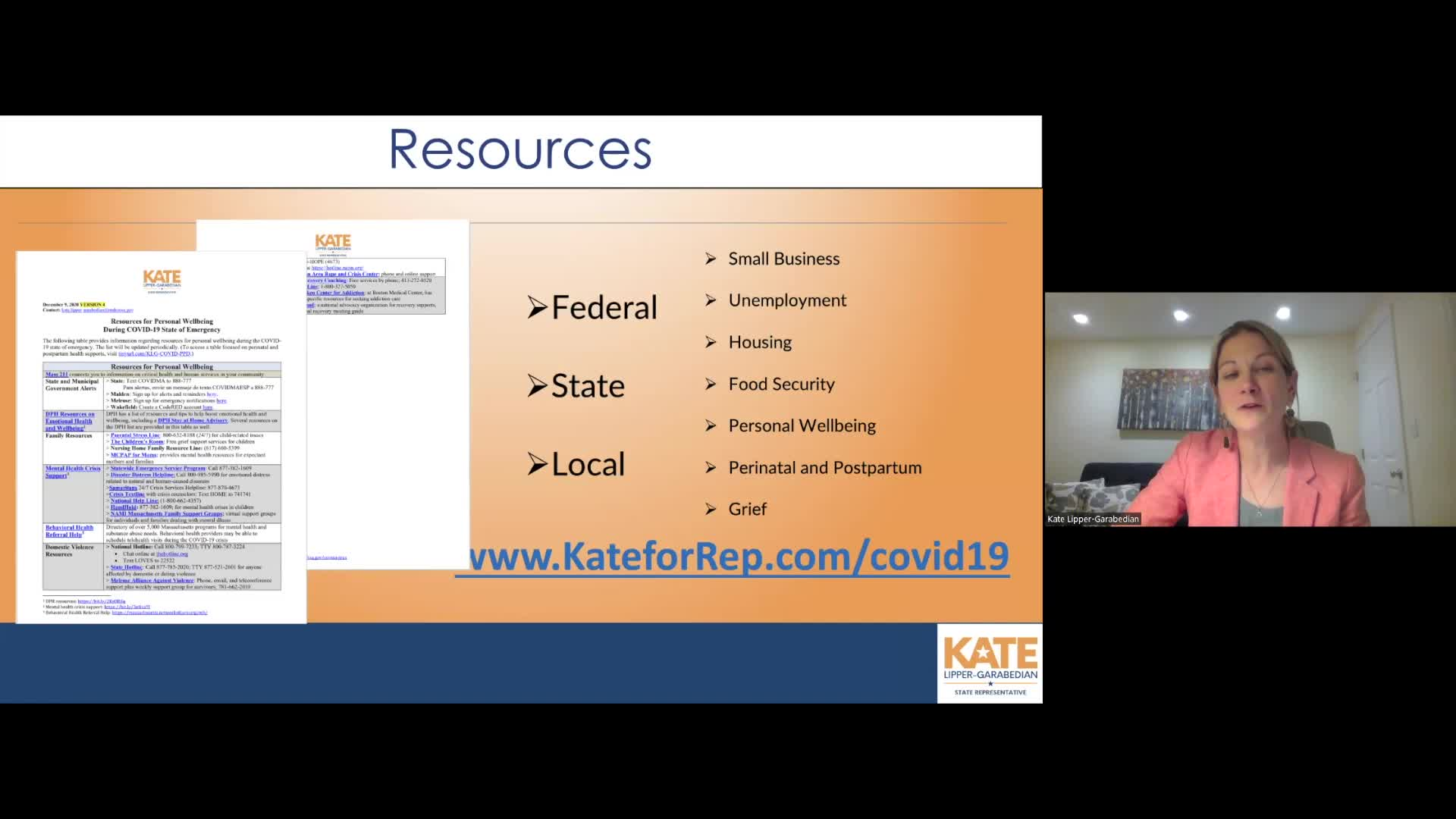 Thumbnail image for  Community Conversation on Consumer Action for Climate Resiliency (with Rep. KLG): 5/3/22