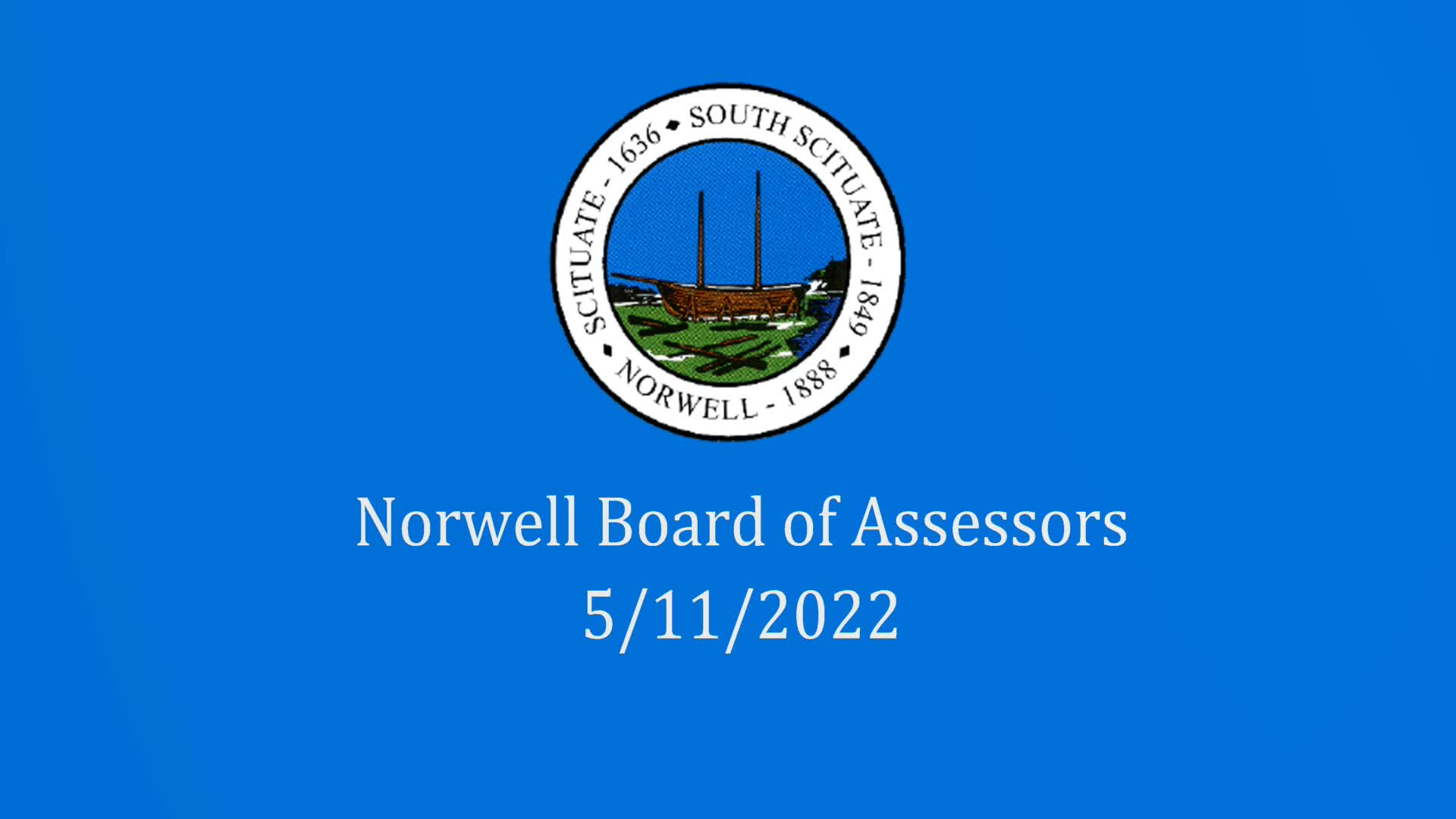 Thumbnail image for Norwell Board of Assessors: 5/11/22 LIVE