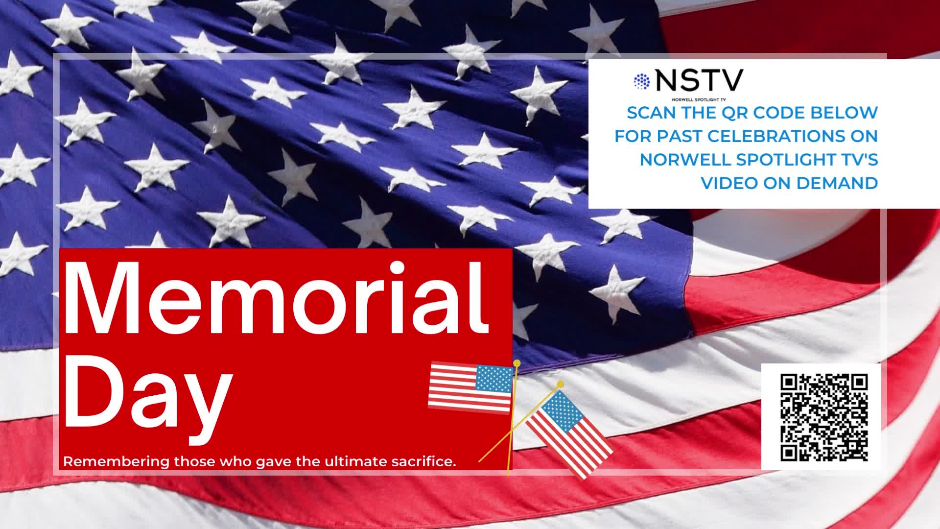 Thumbnail image for Memorial Day PSA with QR Code to VOD