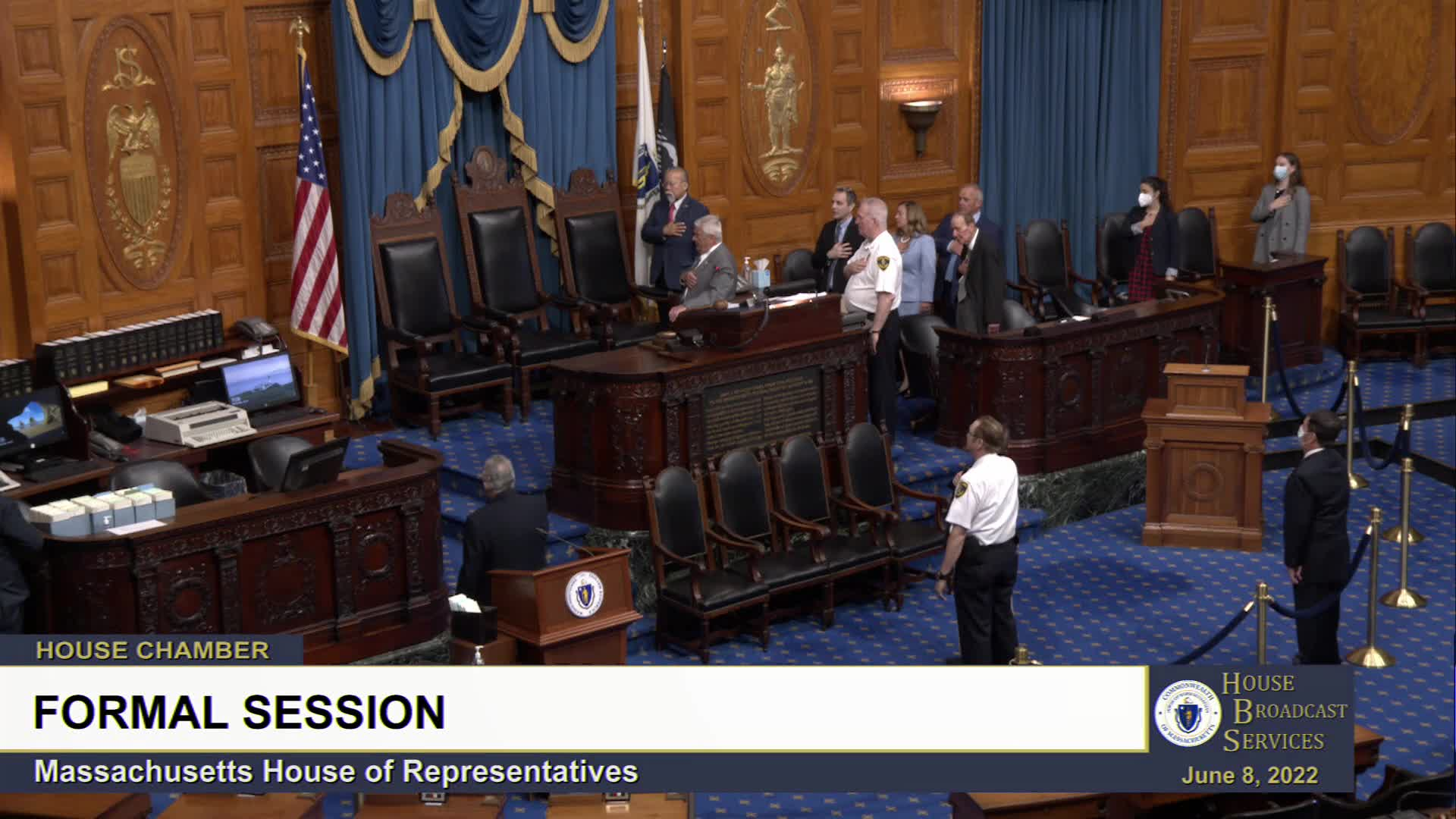 Thumbnail image for MA House of Representatives Formal Session: 6/8/22