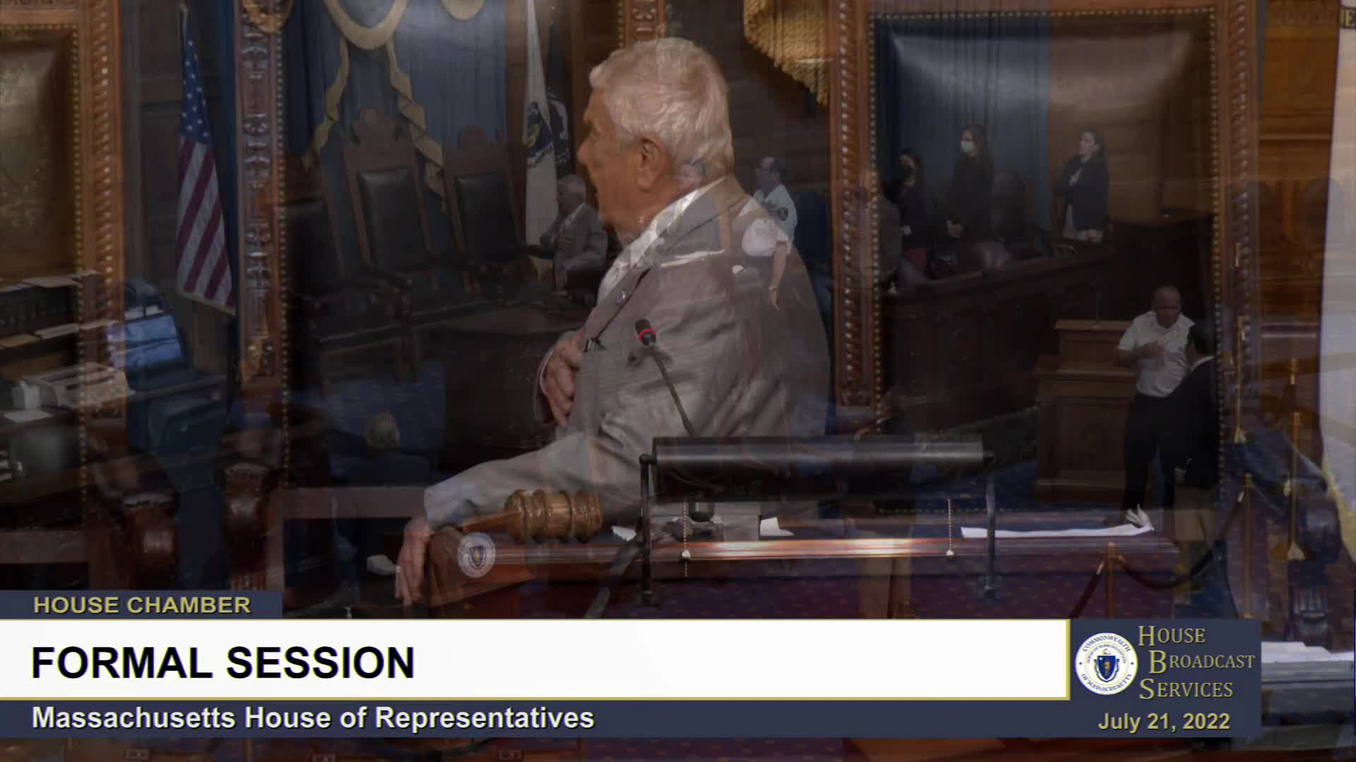 Thumbnail image for MA House of Representatives Formal Session: 7/21/22 Part 1