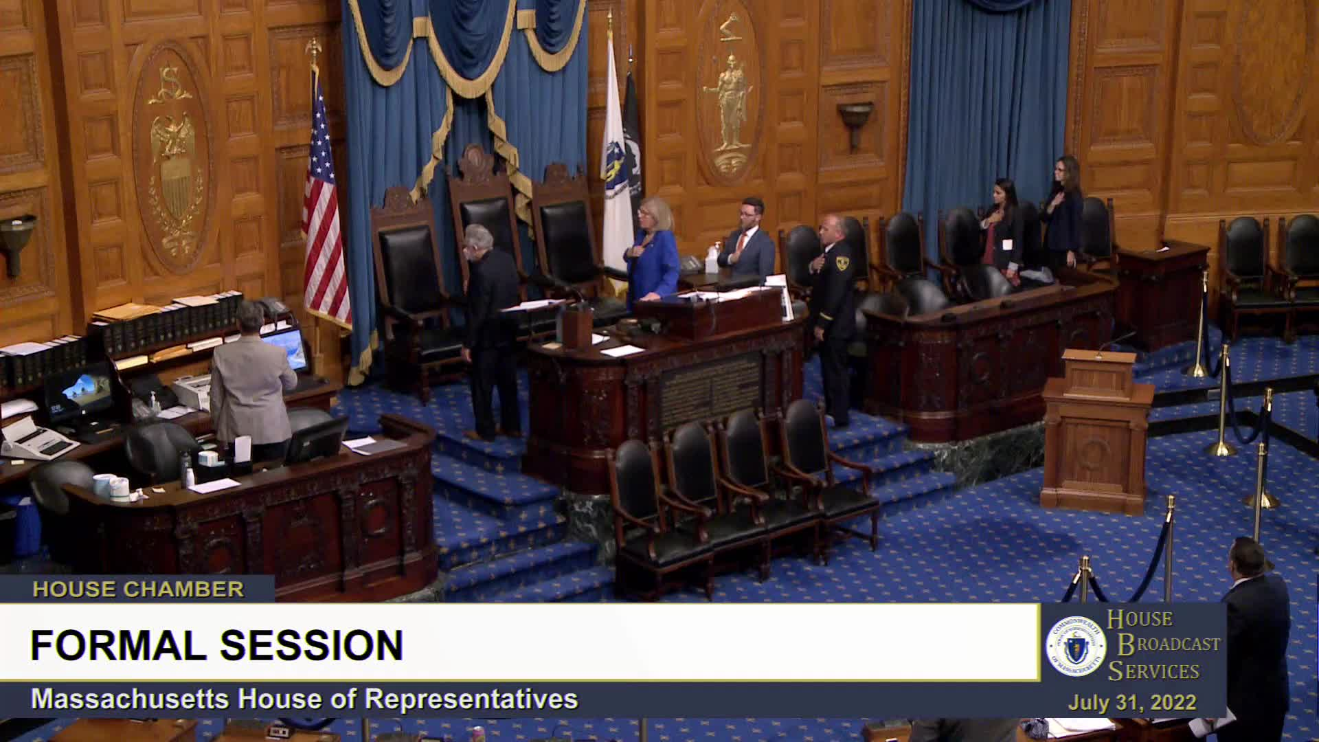 Thumbnail image for MA House of Representatives Formal Session: 7/31/22 Part 1