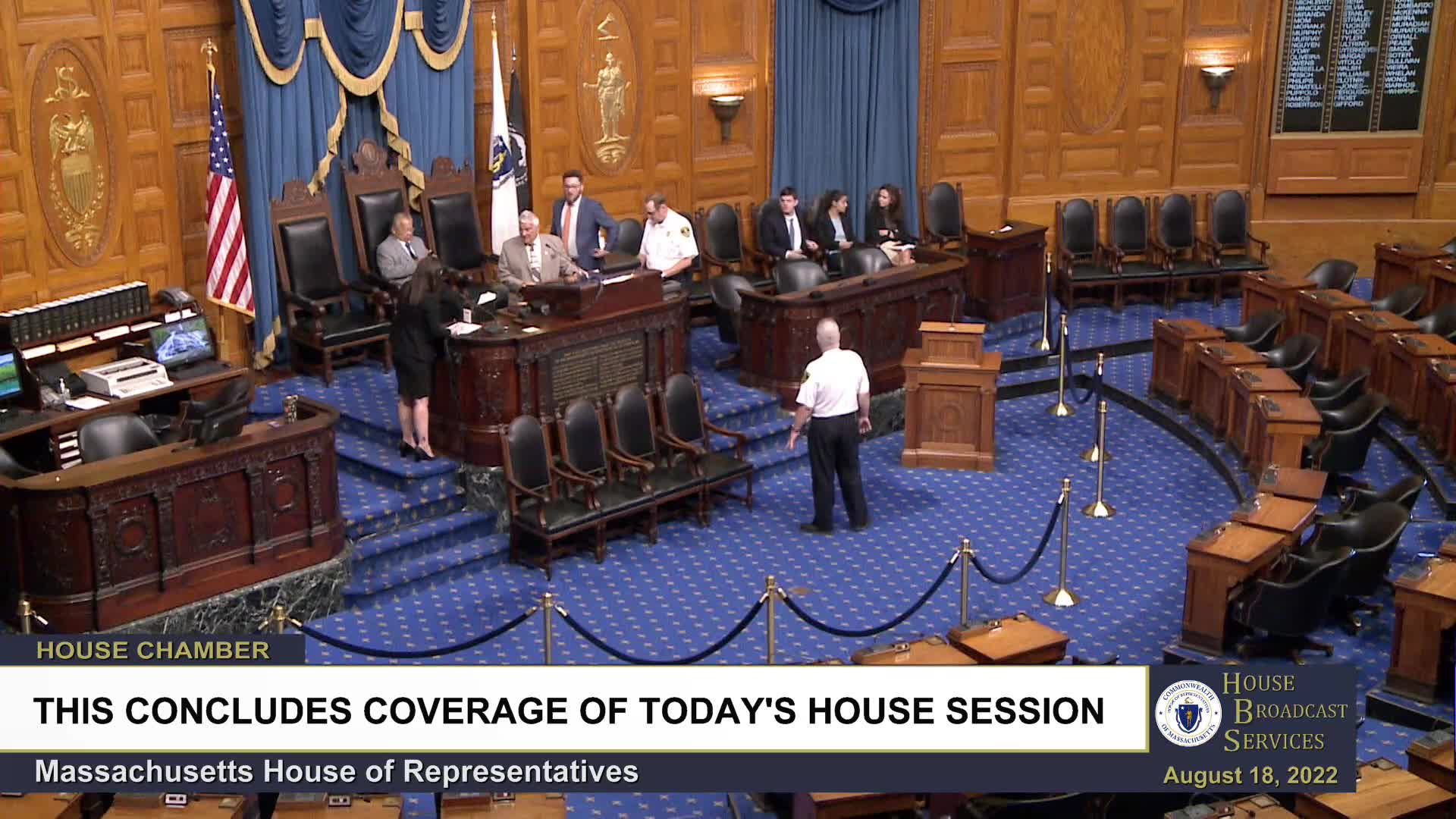 Thumbnail image for MA House of Representatives Informal Session: 8/18/22