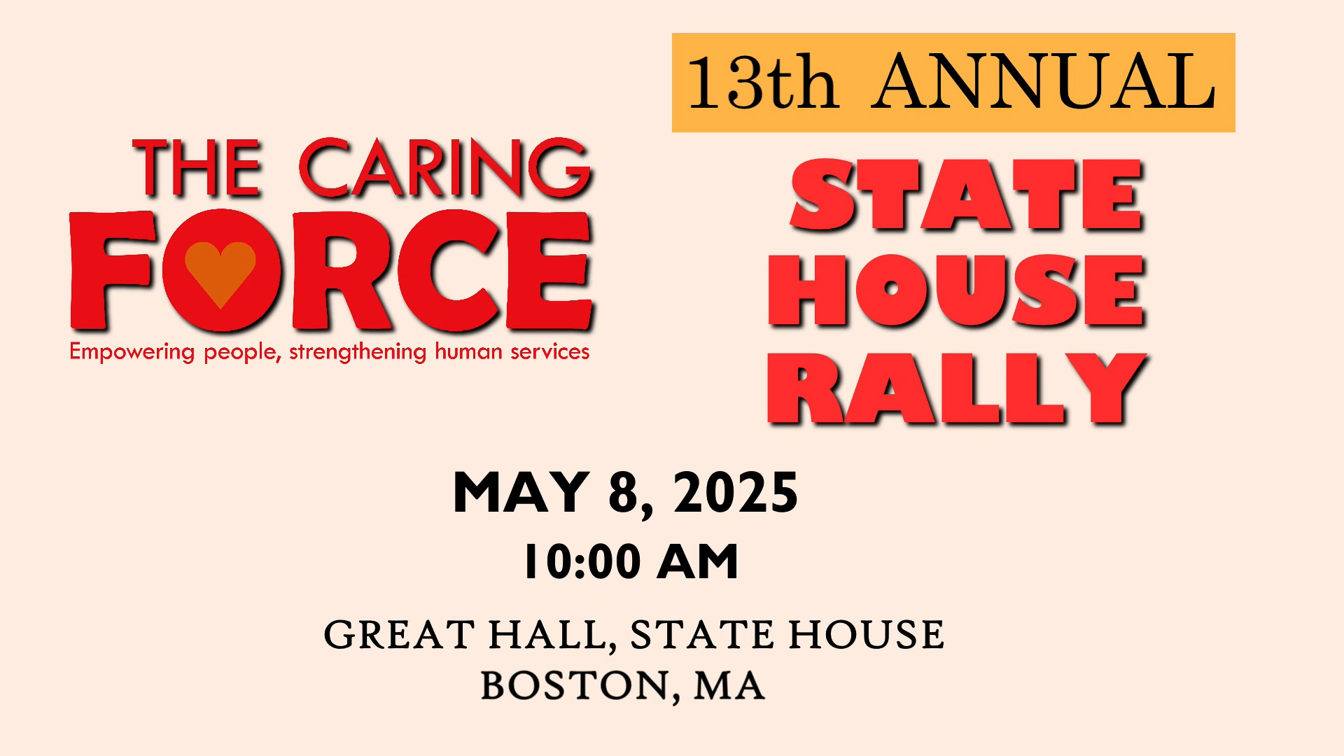 Thumbnail image for The Caring Force State House Rally: 5/8/2025