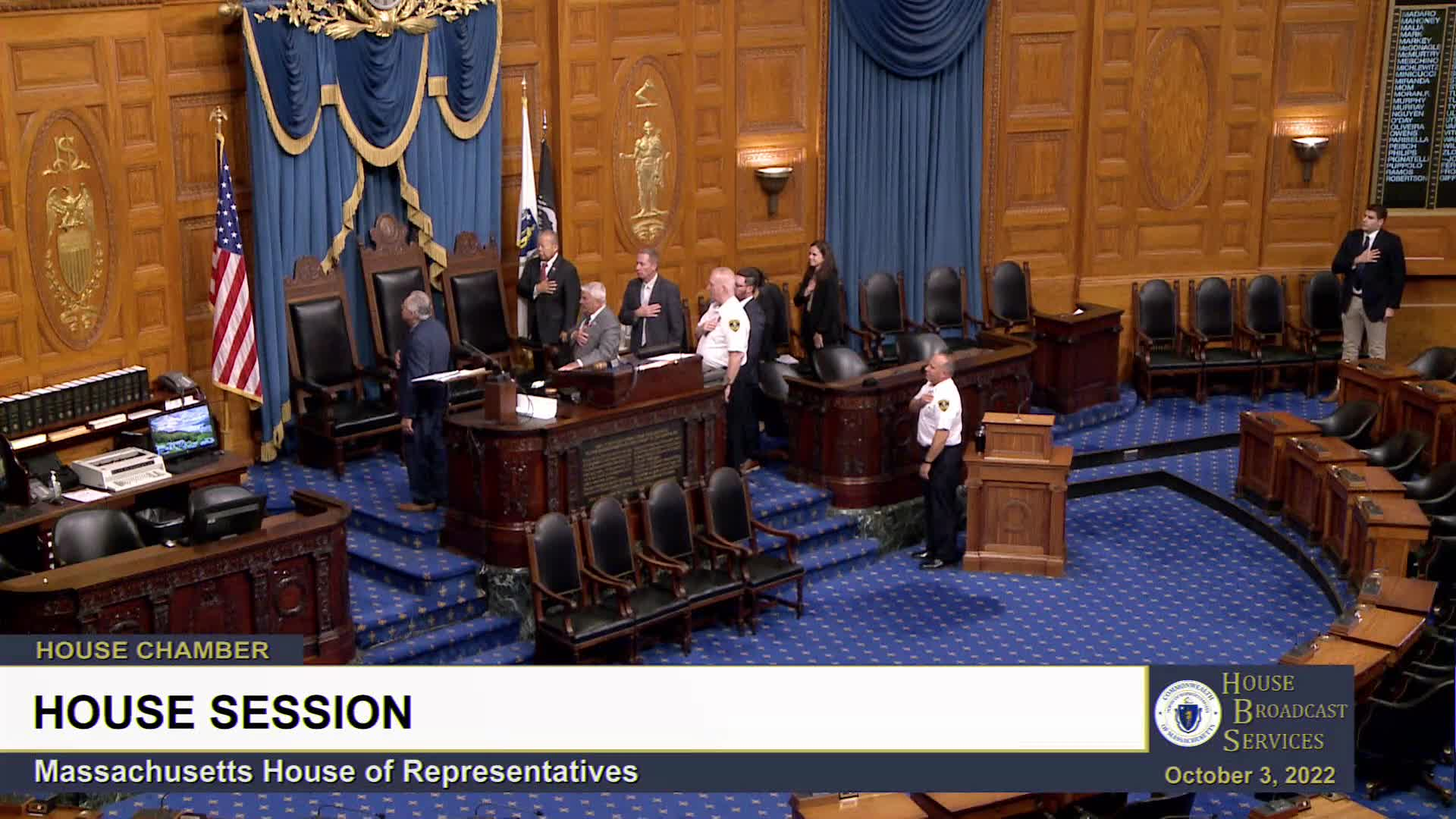 Thumbnail image for MA House of Representatives Informal Session: 10/3/2022