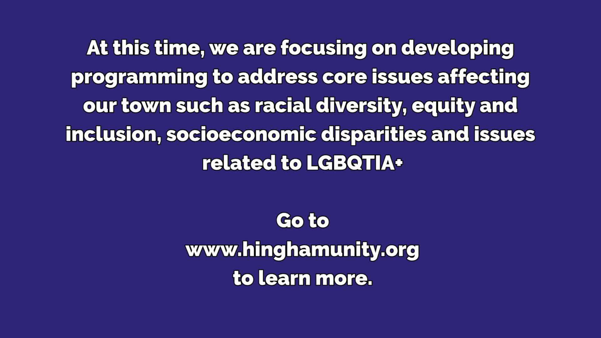 Thumbnail image for Race Talk | Hingham Unity Council