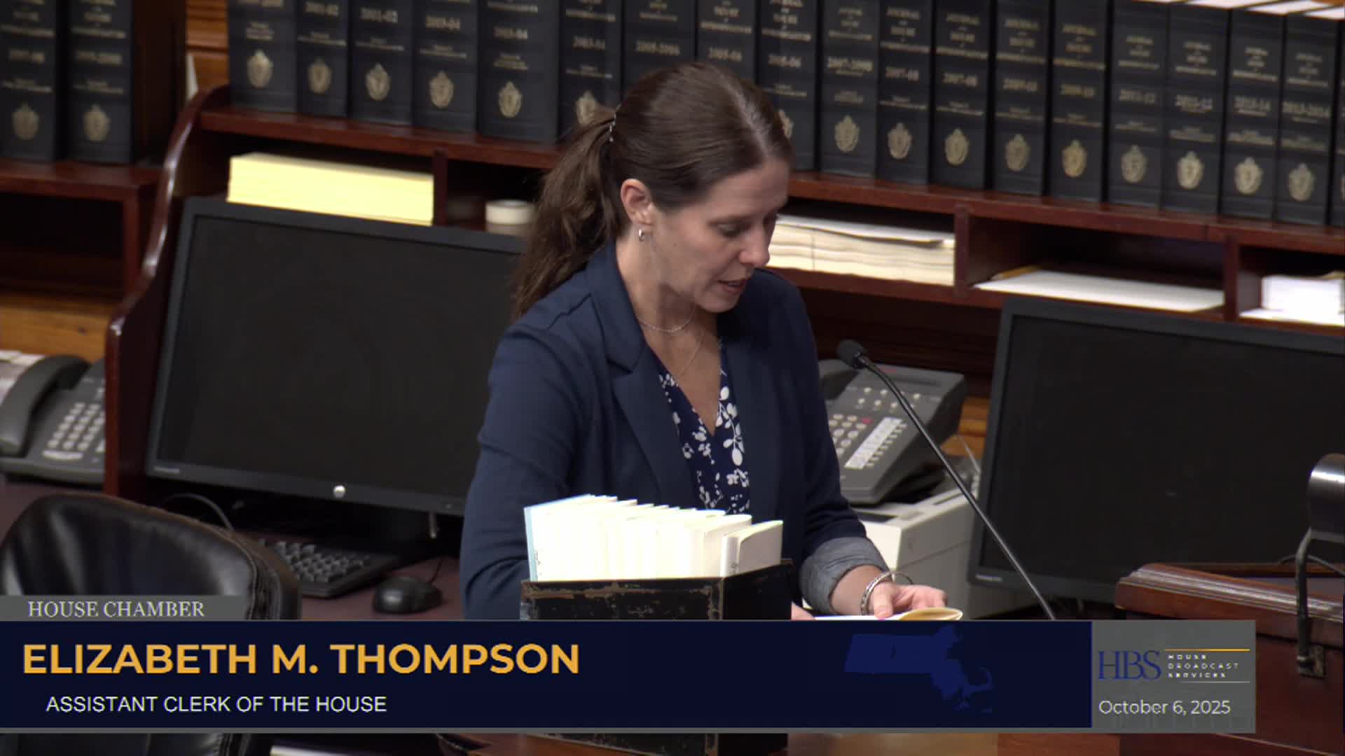 Thumbnail image for MA House of Representatives Informal Session: 10/6/2025