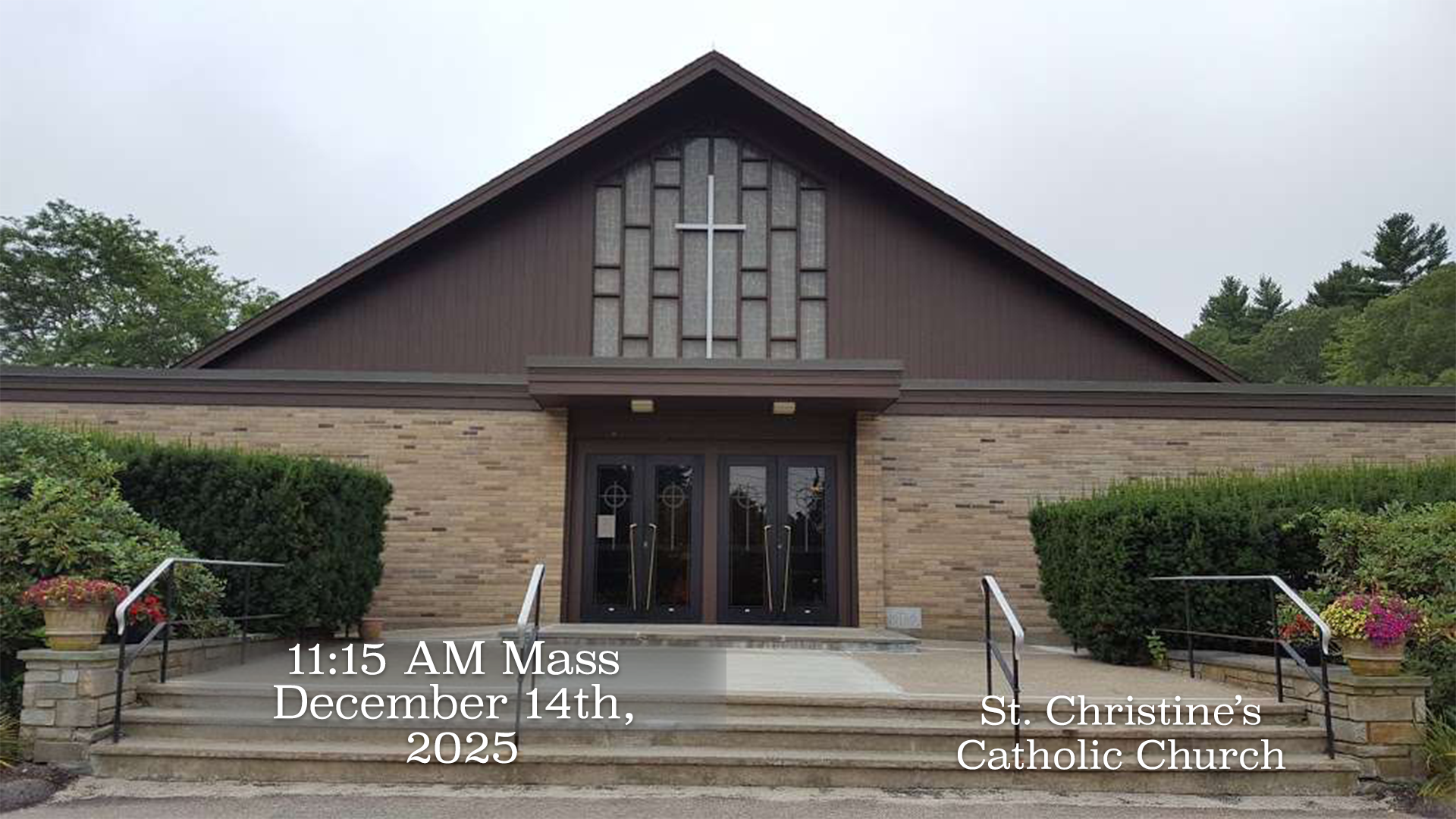 St. Christine's Catholic Church Mass: 12/14/2025