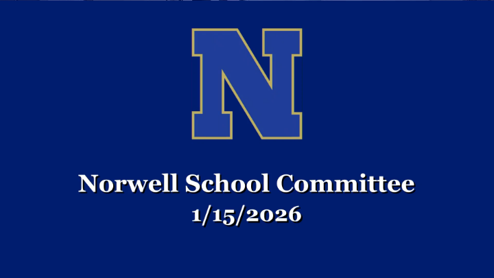 Thumbnail image for Norwell School Committee: 1/15/2026