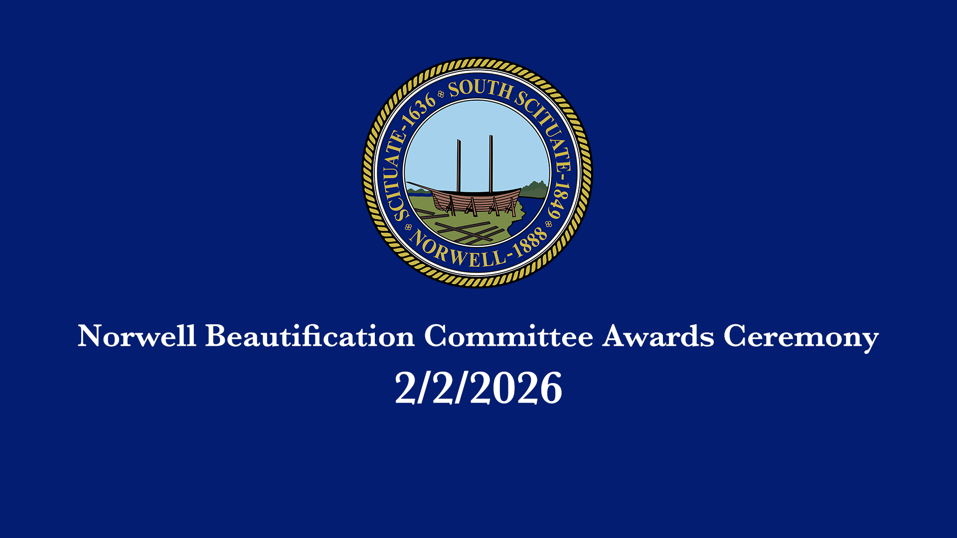 Thumbnail image for Norwell Beautification Committee Awards Ceremony: 2/2/2026