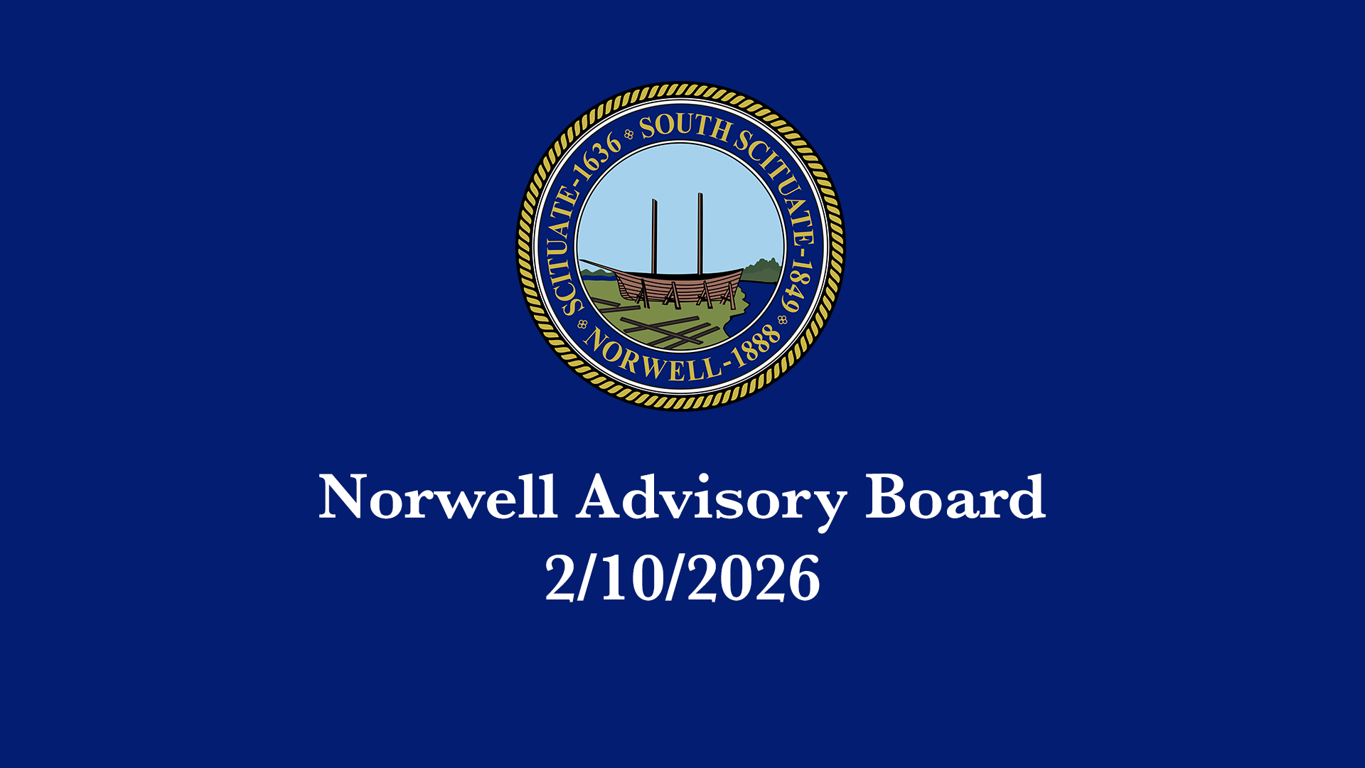 Thumbnail image for Norwell Advisory Board: 2/10/2026
