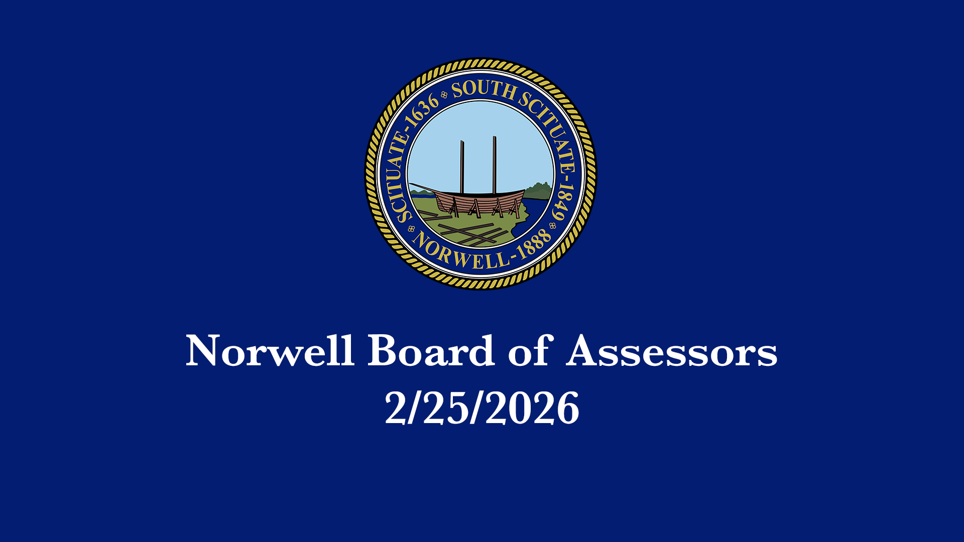 Thumbnail image for Norwell Board of Assessors: 2/25/2026