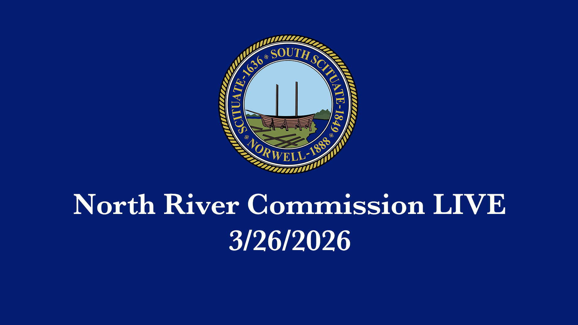 Thumbnail image for North River Commission: 3/26/2026 - Broadcast LIVE