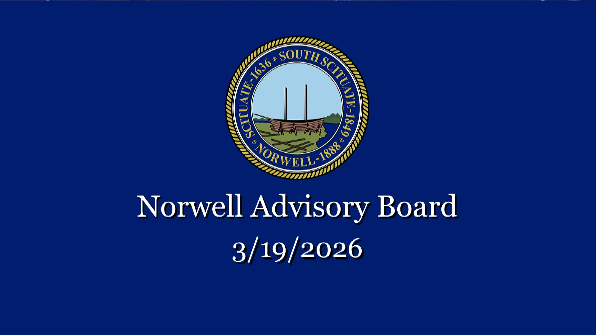 Thumbnail image for Norwell Advisory Board: 3/19/2026
