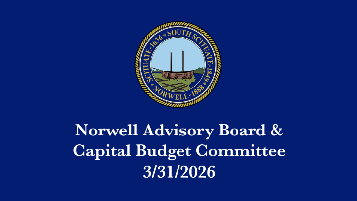 Thumbnail image for Norwell Advisory Board & Capital Budget Committee: 3/31/2026
