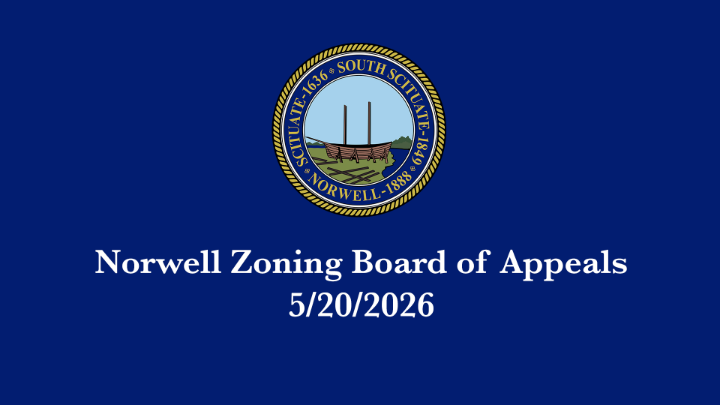 Thumbnail image for Norwell Zoning Board of Appeals: 5/20/2026