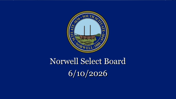 Thumbnail image for Norwell Select Board: 6/10/2026