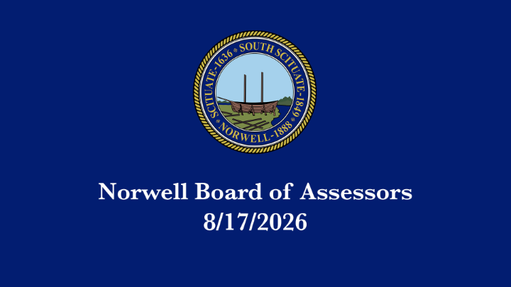 Thumbnail image for Norwell Board of Assessors: 8/17/2026