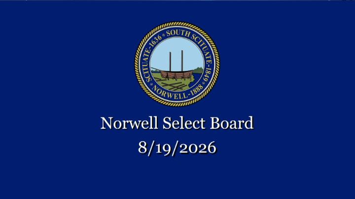 Thumbnail image for Norwell Select Board: 8/19/2026