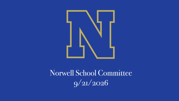 Thumbnail image for Norwell School Committee: 9/21/2026