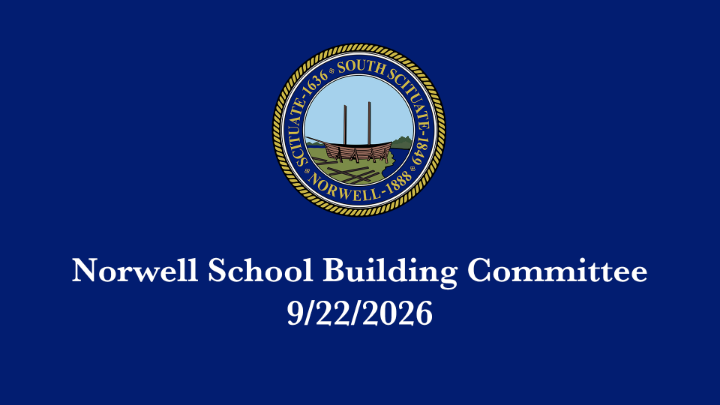 Thumbnail image for Norwell School Building Committee: 9/22/2026
