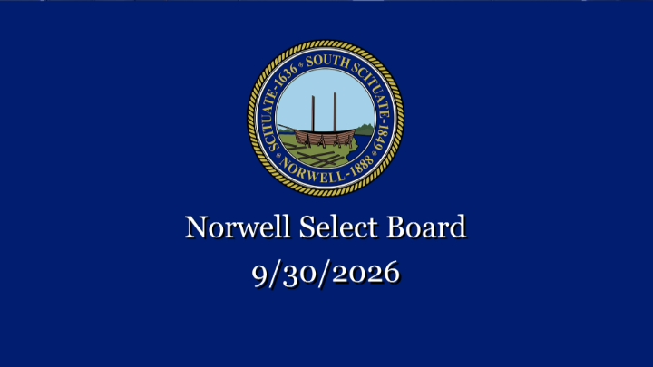 Thumbnail image for Norwell Select Board: 9/30/2026