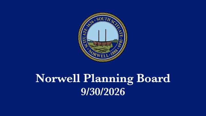 Thumbnail image for Norwell Planning Board: 9/30/2026