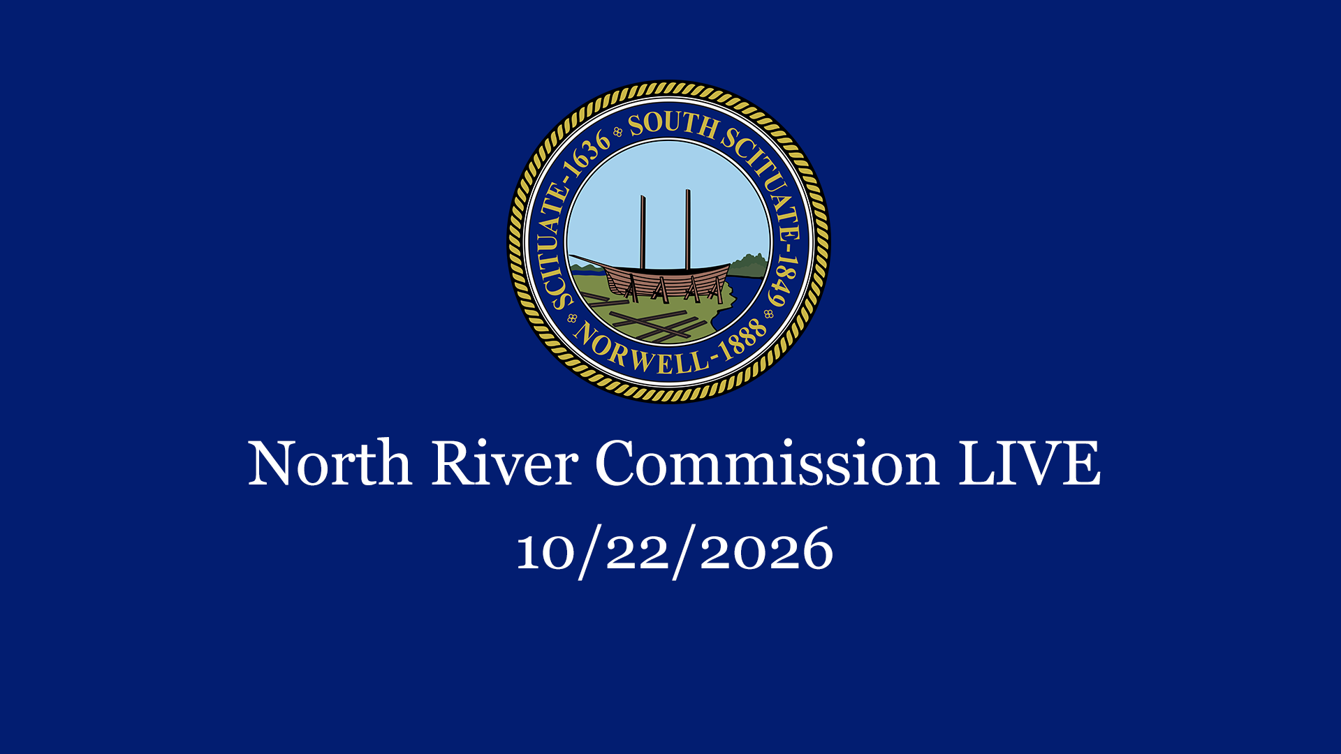 Thumbnail image for North River Commission: 10/22/2026 - Broadcast LIVE