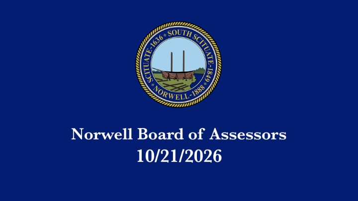 Thumbnail image for Norwell Board of Assessors: 10/21/2026