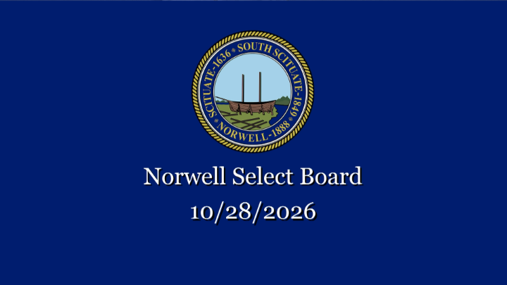 Thumbnail image for Norwell Select Board: 10/28/2026
