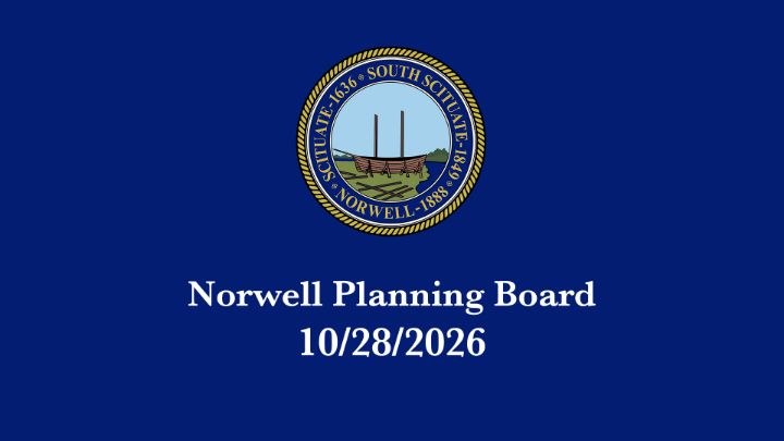 Thumbnail image for Norwell Planning Board: 10/28/2026