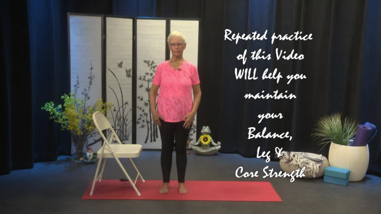 Thumbnail image for Leg and Core Strength | Yoga for Boomers